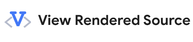 View Rendered Source